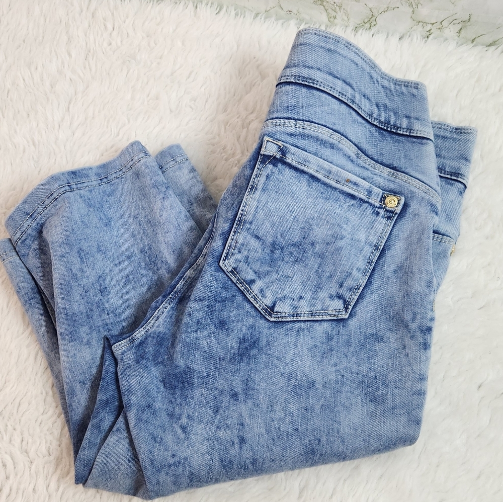 LUXE DENIM 4-Way Stretch Pull-on Skimmers